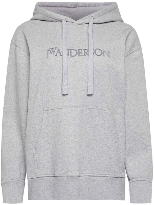 JW ANDERSON LOGO EMBROIDERY HOODIE